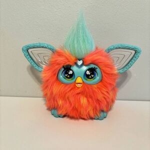 Pink and Teal Furby Interactive Toy Pet